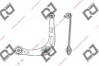 DJ PARTS da1185 -  Рычаг независимой подвески колеса, подвеска колеса